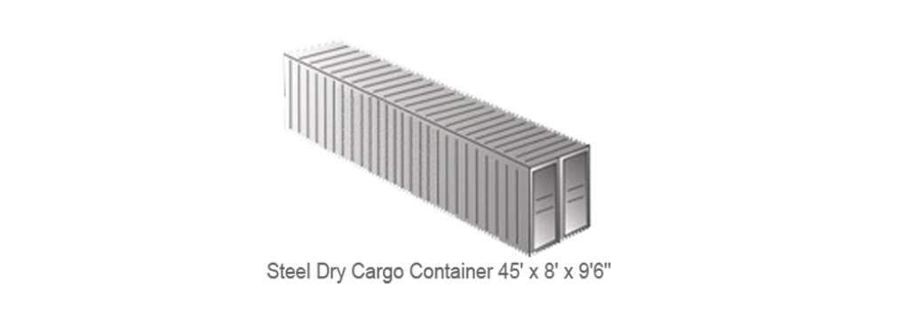 45' High Cube Container