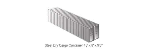 45&#039; High Cube Container
